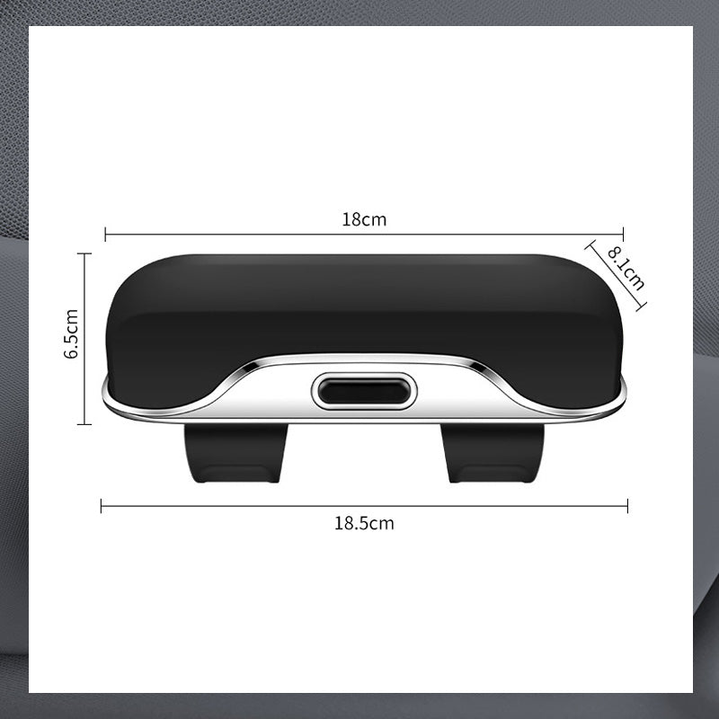 Multifunktionelt solbrilleetui til bilen